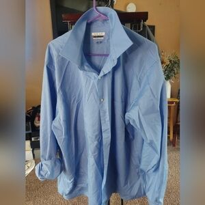 Van Hsusen Men's Blue Shirt